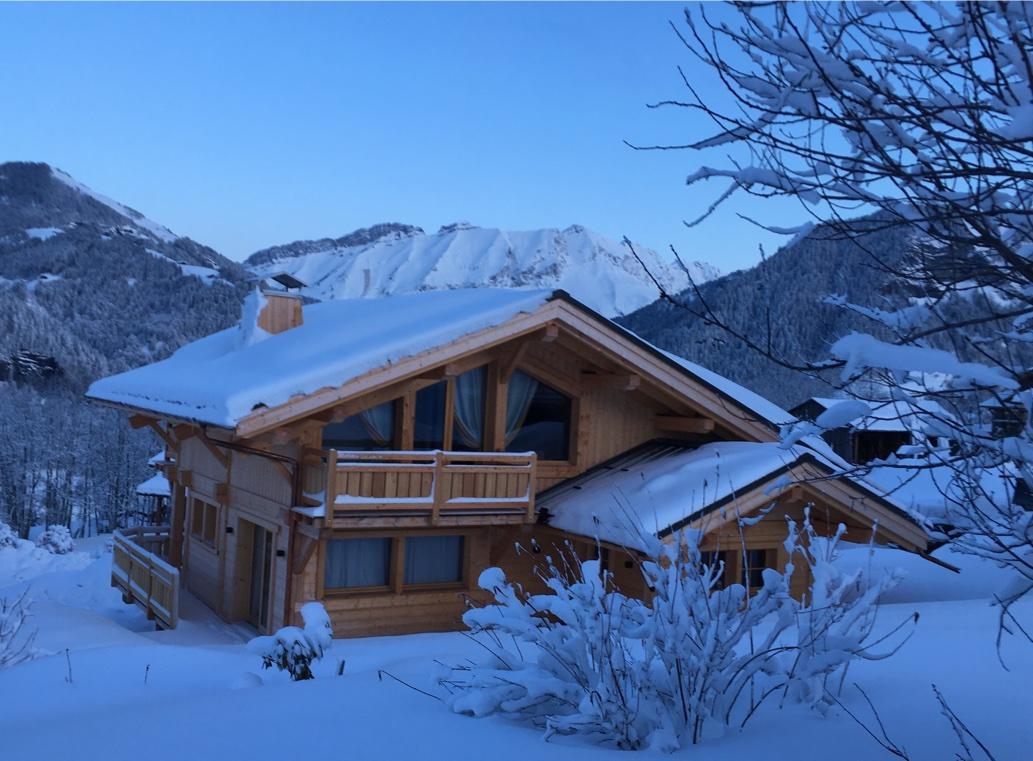 Chalet Nanook Notre-Dame-de-Bellecombe Esterno foto