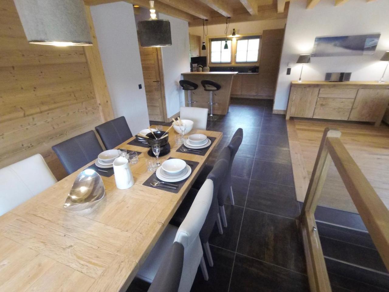 Chalet Nanook Notre-Dame-de-Bellecombe Esterno foto
